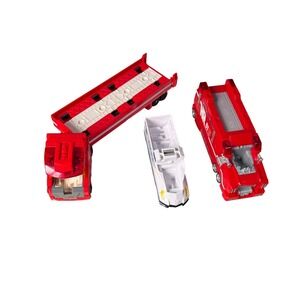 Tomica Takara‎ Tomy Hyper Rescue HR 01 Fire Truck Trailer and Police Car Set